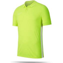 Nike Academy 19 Polo Shirt Men - Volt/White