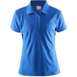 Craft Pique Classic Polo Shirt Women - Sweden Blue