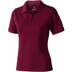Elevate Calgary Short Sleeve Ladies Polo Shirt - Burgundy