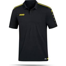 JAKO Striker 2.0 Polo Shirt Men - Black/Neon Yellow