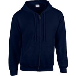 Gildan Heavy Blend Full Zip Hooded Sweatshirt Unisex - Navy