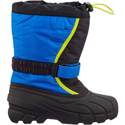Sorel Youth Flurry Boots - Black/Super Blue