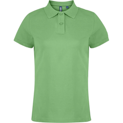 ASQUITH & FOX Women’s Classic Fit Polo Shirt - Lime