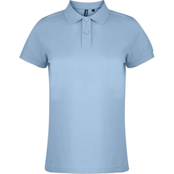 ASQUITH & FOX Women’s Classic Fit Polo Shirt - Sky Blue