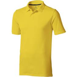 Elevate Calgary Short Sleeve Polo Shirt - Yellow