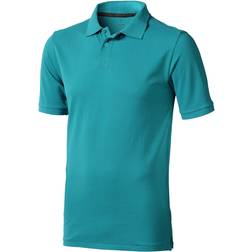 Elevate Calgary Short Sleeve Polo Shirt - Aqua