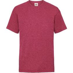 Fruit of the Loom Kid's Valueweight T-Shirt 2-pack - Heather Red