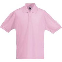 Fruit of the Loom Kid's 65/35 Pique Polo Shirt (2-pack) - Light Pink