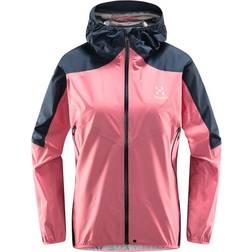 Haglöfs L.I.M Comp Jacket Women - Tulip Pink/Tarn Blue