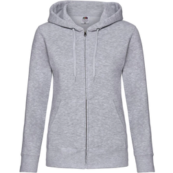 Fruit of the Loom Ladies Premium Hoodie - Heather Grey