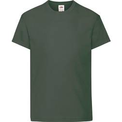 Fruit of the Loom Kid's Original T-shirt - Bottle Green (61-019-038)