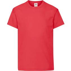Fruit of the Loom Kid's Original T-shirt - Red (61-019-040)
