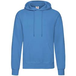 Fruit of the Loom Classic Hooded Sweat - Azure Blue