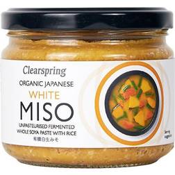 Clearspring Organic Japanese White Miso Paste Unpasteurised 270g