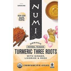 Numi Organic Turmeric Three Roots 40.3g 12pcs