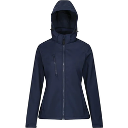 Regatta Women's Venturer 3-Layer Printable Hooded Softshell Jacket - Navy