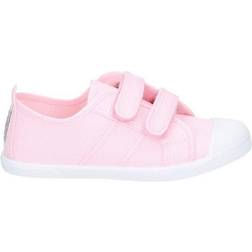 Flossy Sasha Girl's Junior Touch Fastening Shoe - Pink