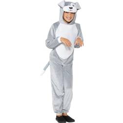 Smiffys Dog Costume Grey