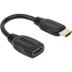 Manhattan HDMI-HDMI M-F 0.2m