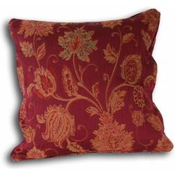 Riva Home Zurich Cushion Cover Burgundy (45x45cm)