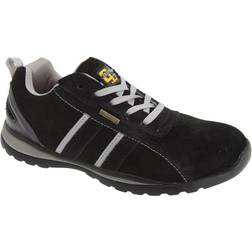 grafters Safety Toe Cap M - Black/Grey Action