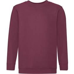 Fruit of the Loom Kid's Classic Set In Sweatshirt 2-pack - Burgundy