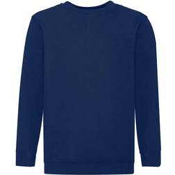 Fruit of the Loom Kid's Classic Set In Sweatshirt 2-pack - Navy