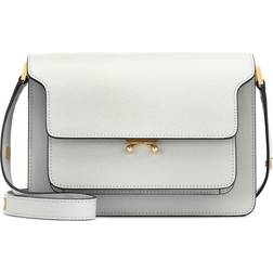 Marni Trunk Bag In Saffiano Leather - Pelican