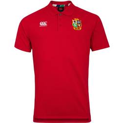 Canterbury British and Irish Lions Pique Polo Shirt - Tango Red