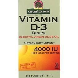 Nature's Answer Vitamin D3 Drops 15ml