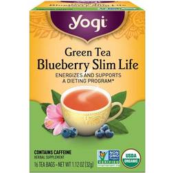 Yogi Green Tea Blueberry Slim Life 32g 16pcs