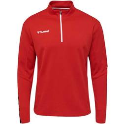 Hummel Authentic Half Zip Sweatshirt - Red