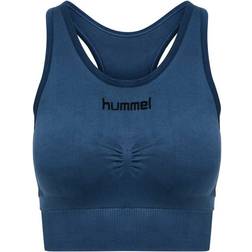 Hummel First Seamless Sports Bra - Dark Denim