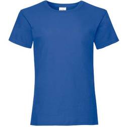 Fruit of the Loom Girl's Valueweight T-shirt 2-pack - Heather Royal