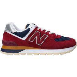 New Balance 574 M - Dark Red/White/Silver