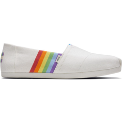 Toms Alpargata Unity Rainbow - White
