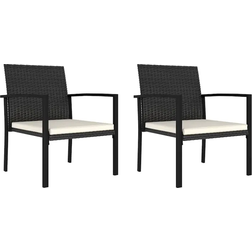 vidaXL 315110 2-pack Garden Dining Chair