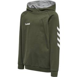 Hummel Kid's Cotton Hoodie - Evergreen (203509-6140)