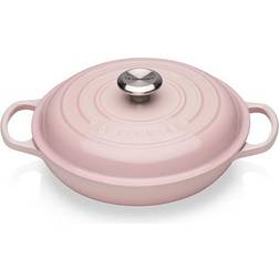 Le Creuset Shell Pink Signature Cast Iron with lid 2.2 L 26 cm