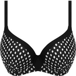 Fantasie Santa Monica Moulded Bikini Top - Black/White