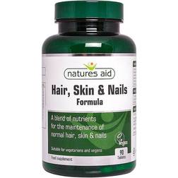 Natures Aid Hair, Skin & Nails Formula 90 pcs