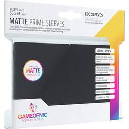 Gamegenic Matte Prime 100 Sleeves Black
