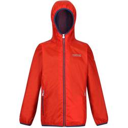 Regatta Kid's Lever II Waterproof Packaway Jacket - Amber Glow (RKW164_0EJ)