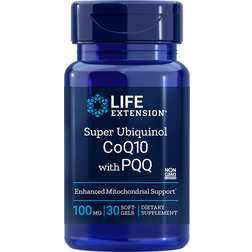 Life Extension Super Ubiquinol CoQ10 with PQQ 100mg 30 pcs