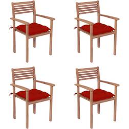 vidaXL 3062310 4-pack Garden Dining Chair