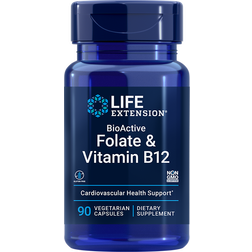 Life Extension BioActive Folate & Vitamin B12 90 pcs