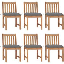 vidaXL 3073131 6-pack Garden Dining Chair