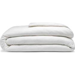 Belledorm Brushed Duvet Cover White (228x218cm)