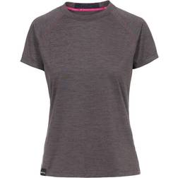 Trespass Rhea Women's Dlx Eco-Friendly T-shirt - Dark Grey Marl