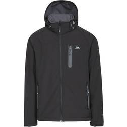 Trespass Accelerator II Hooded Softshell Jacket - Black